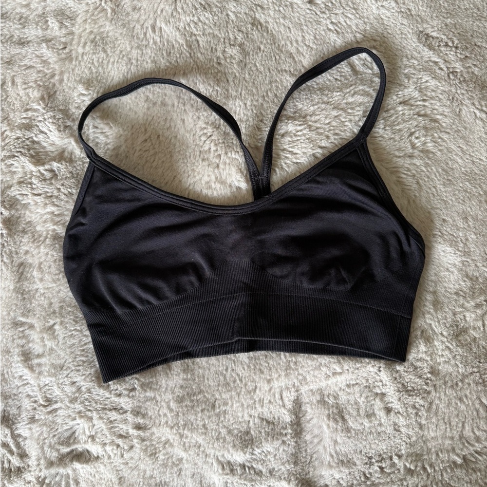 Gymshark Black Seamless Bra
